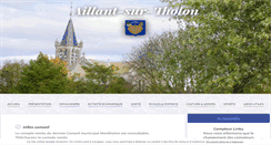 Desktop Screenshot of aillant-sur-tholon.com